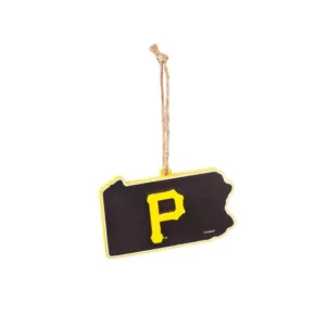 Team Sports America Pittsburgh Steelers 5 in. MLB Team State Christmas Ornament