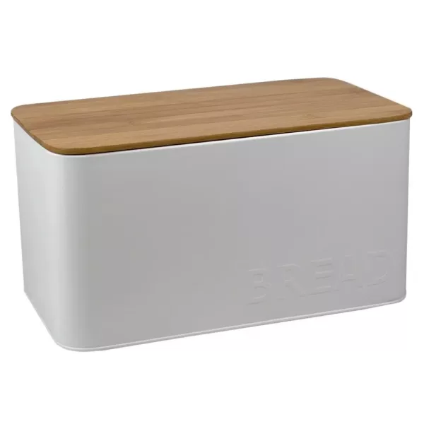 Home Basics Steel Bread Box