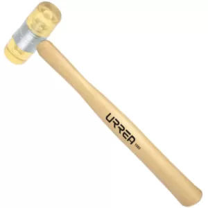 URREA 13 oz. Plastic Cap Hammer with Oak Handle