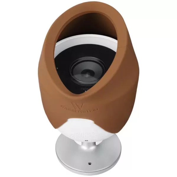 Wasserstein Brown Silicone Skin for Nest Cam IQ Outdoor Security Camera