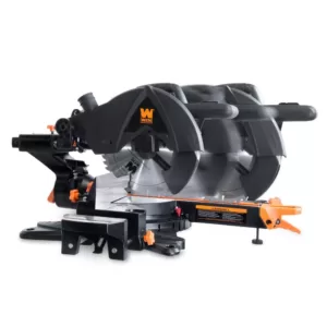 WEN 2-Speed Single Bevel 10 in. Sliding Compound Miter Saw with Smart Power Technology