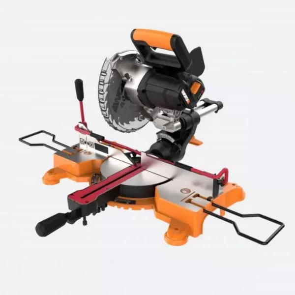 Worx Power Share 20-Volt 7-1/4 in. Sliding Miter Saw with Clamping Feature (Tool-Only)