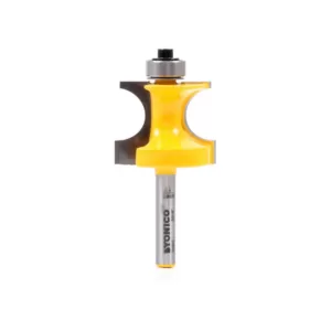 Yonico Bullnose Bead 5/8 in. Bead 1/4 in. Shank Carbide Tipped Router Bit
