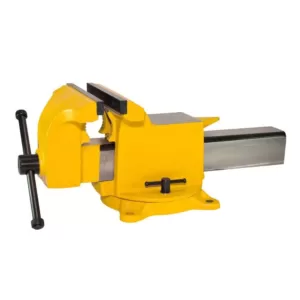 Yost 8 in. High Visibility All Steel Utility Workshop Bench Vise