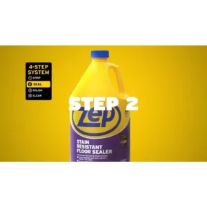 ZEP 128 oz. High-Traffic Floor Polish with Stain-Resistant Floor Sealer 128 oz. and HD Floor Stripper 128 oz. (3-Pack Combo)